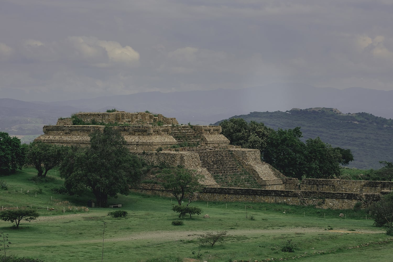 Where Stone Meets Sky: An Ancient Pyramid in the Mexican Highlands