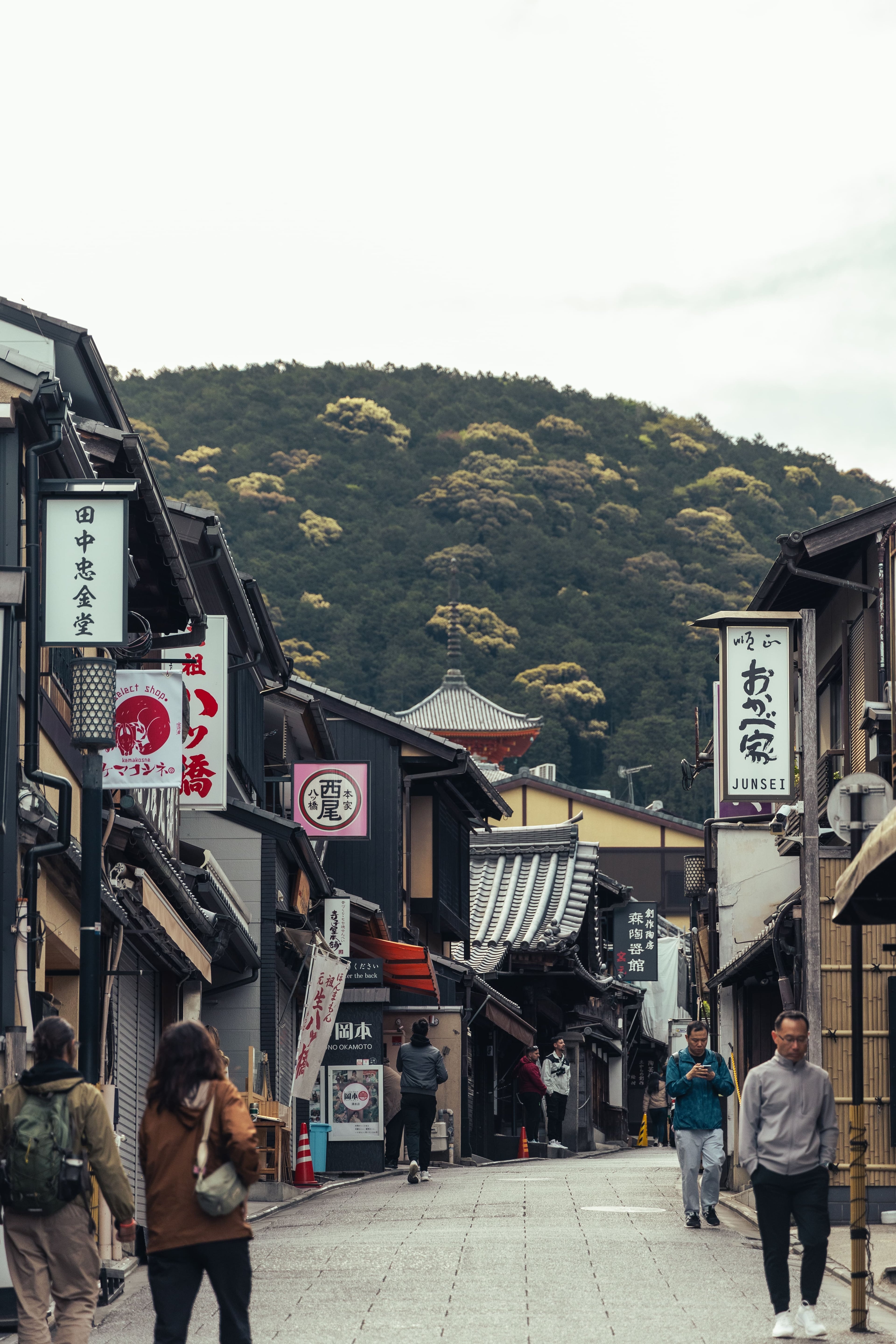 Old Kyoto streets
