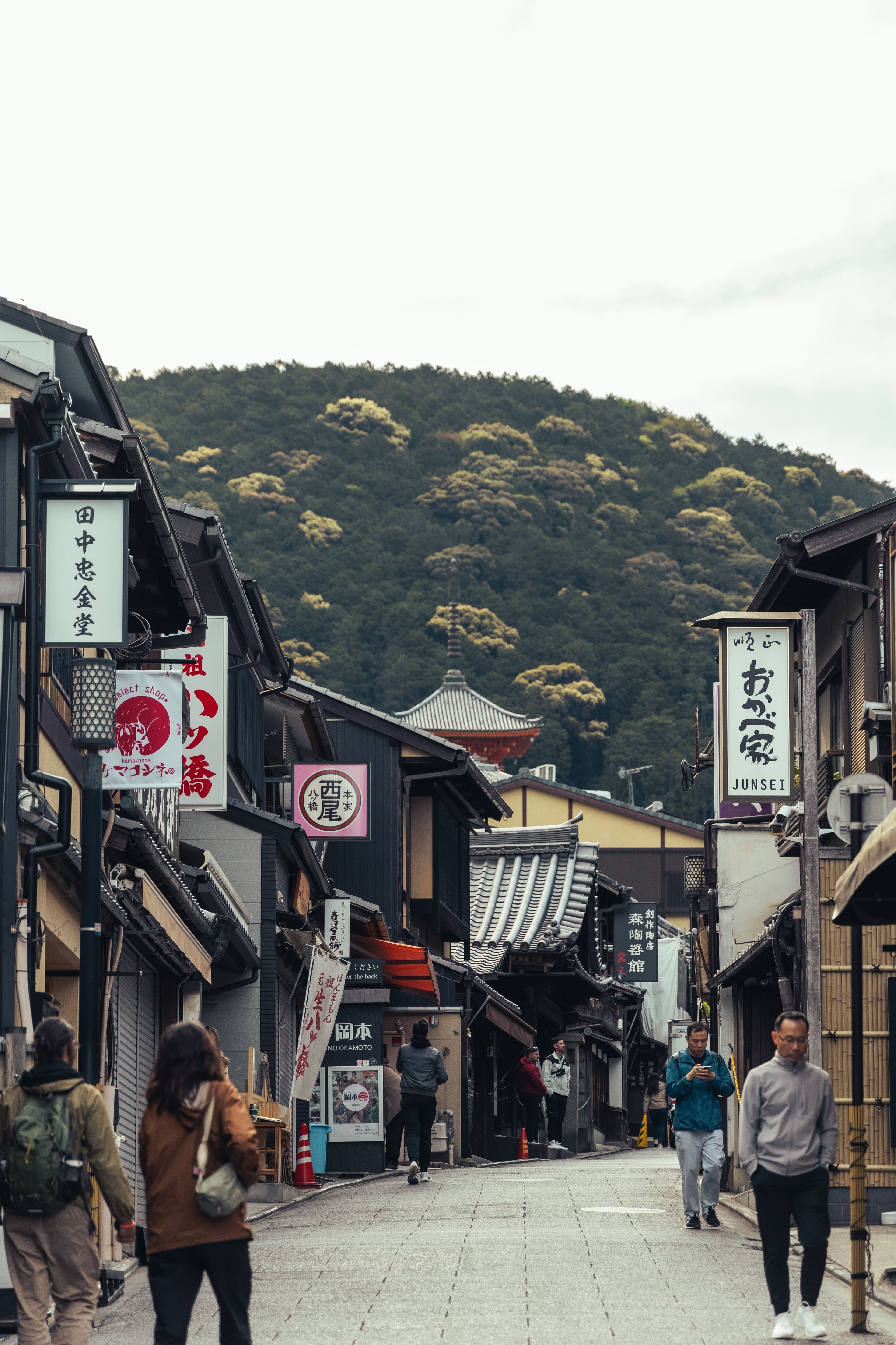 Old Kyoto streets